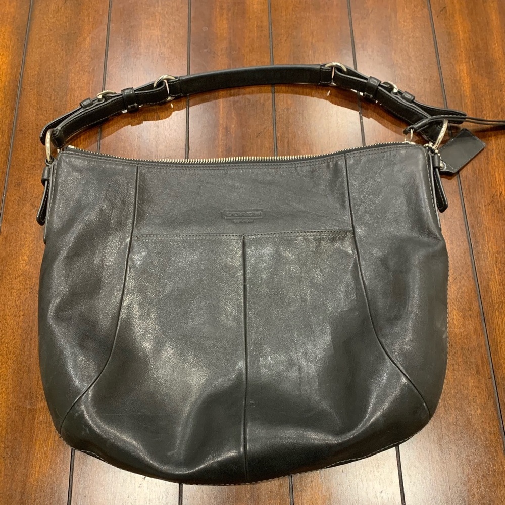 Used Coach Leather Hobo